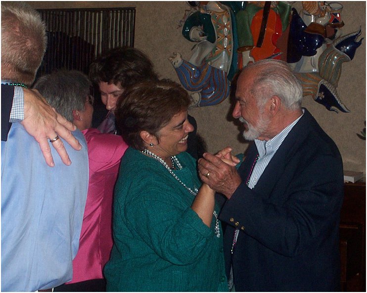 Janice & Dad Dancing